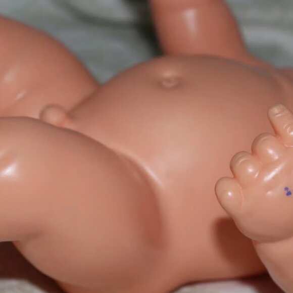Vintage 1976 Archie Bunkers Grandson Joey Stivic Baby Doll Anatomical 14” Ideal. - Picture 6 of 8